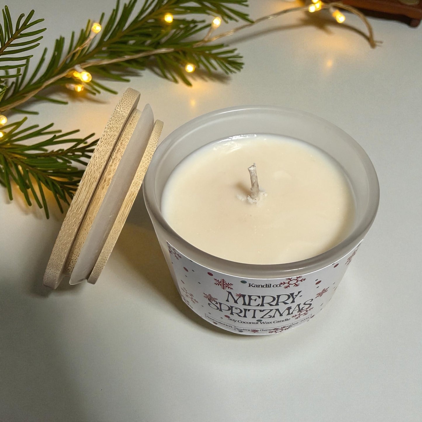Merry Spritzmas 4oz Candle