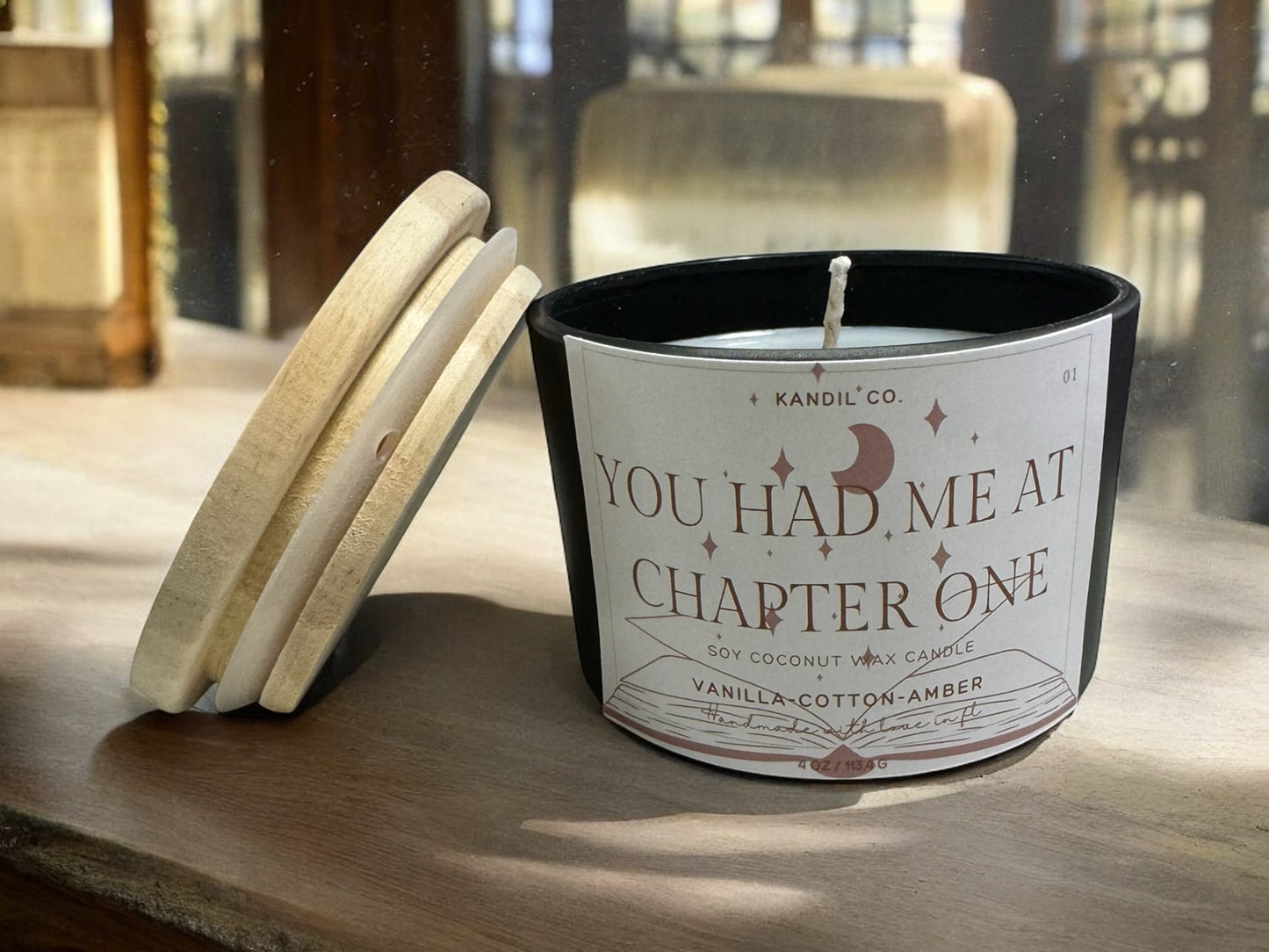 You Had Me At Chapter One 4 oz Candle