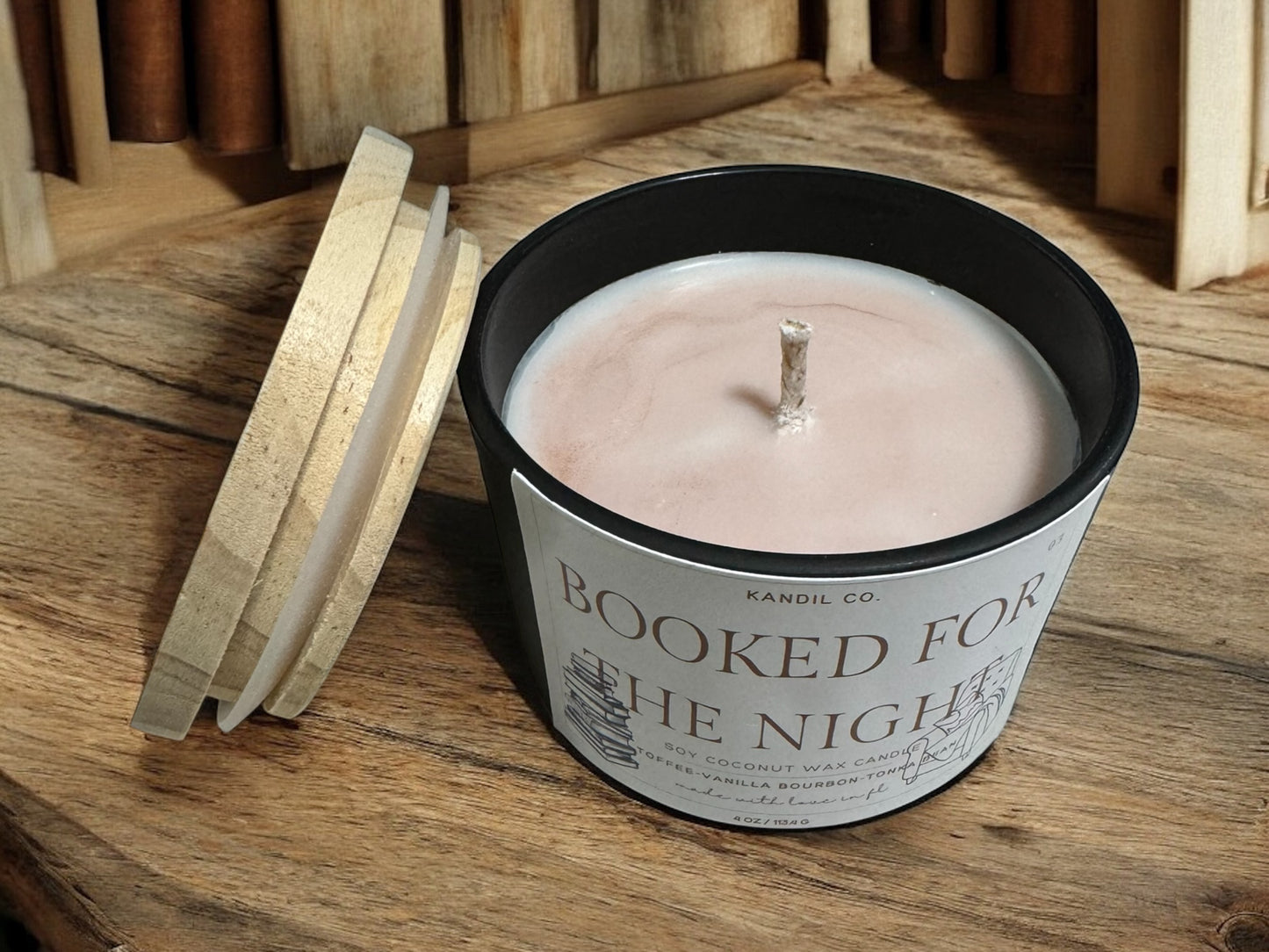 Booked For The Night 4 oz Candle