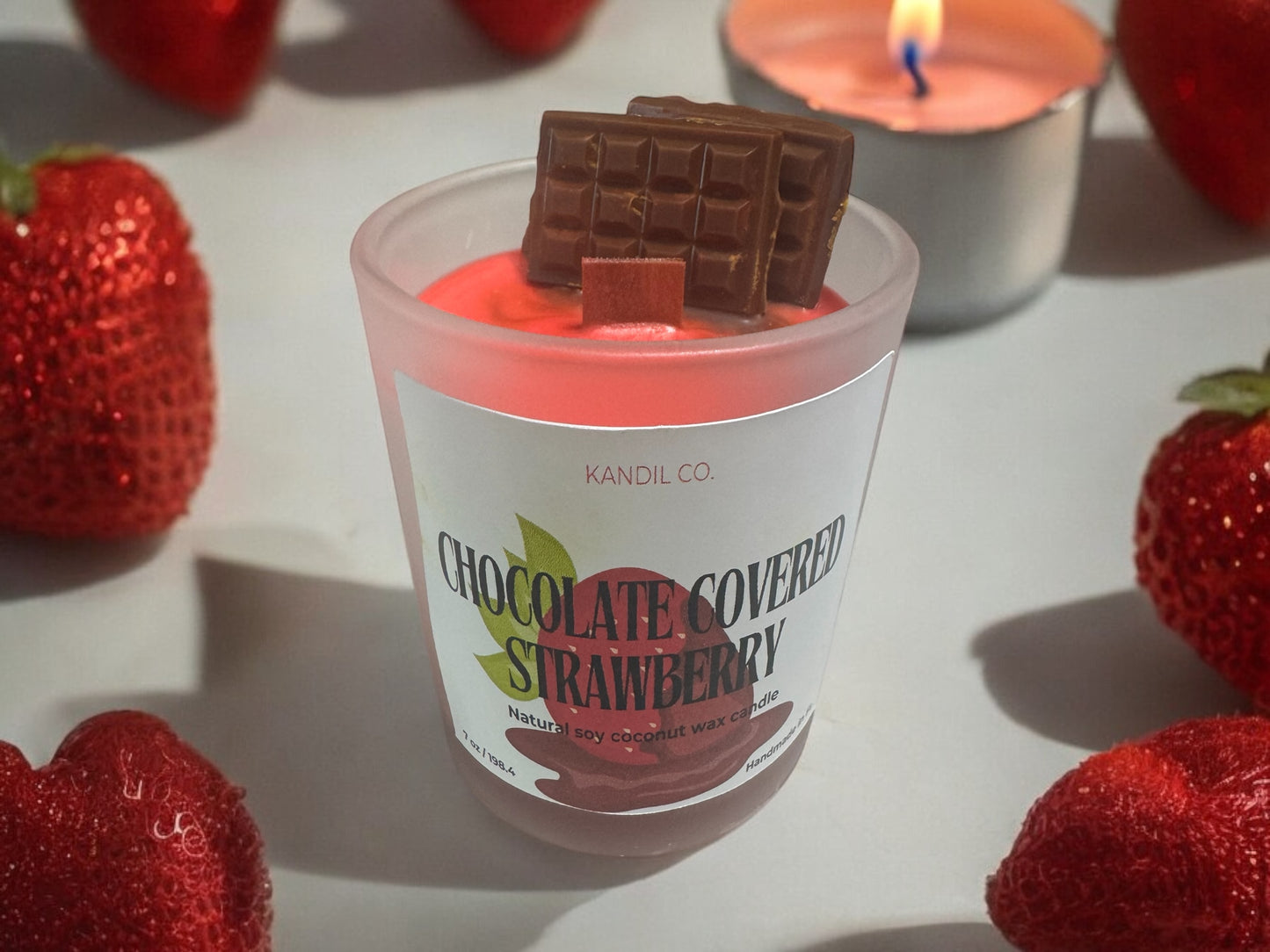 Chocolate Covered Strawberry 7oz Candle