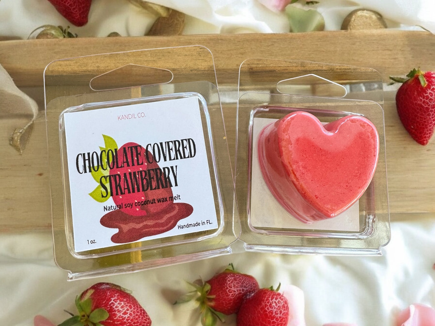 Chocolate Covered Strawberry 1oz Wax Melt
