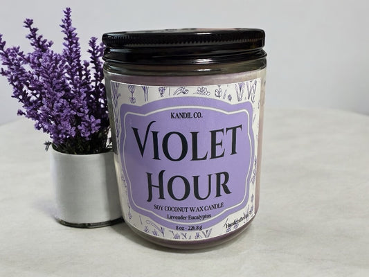 Violet Hour 8oz Candle