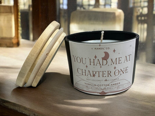 You Had Me At Chapter One 4 oz Candle
