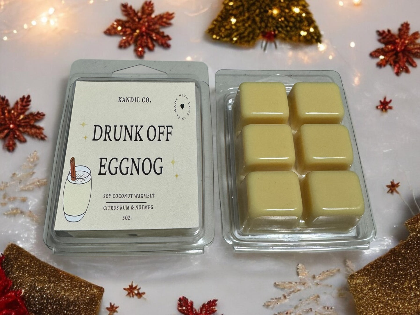 Drunk Off Eggnog 3oz Wax Melt