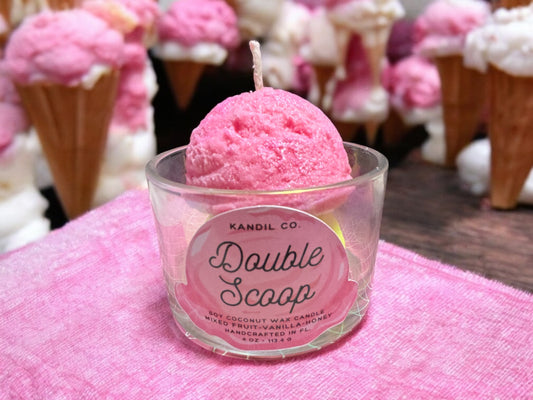 Double Scoop 4oz Candle