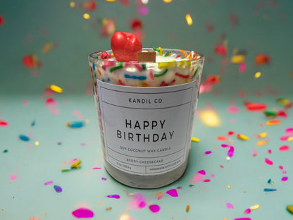 HAPPY BIRTHDAY 10oz Candle