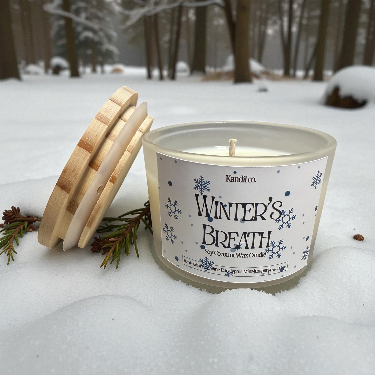 Winter’s Breath 4oz Candle