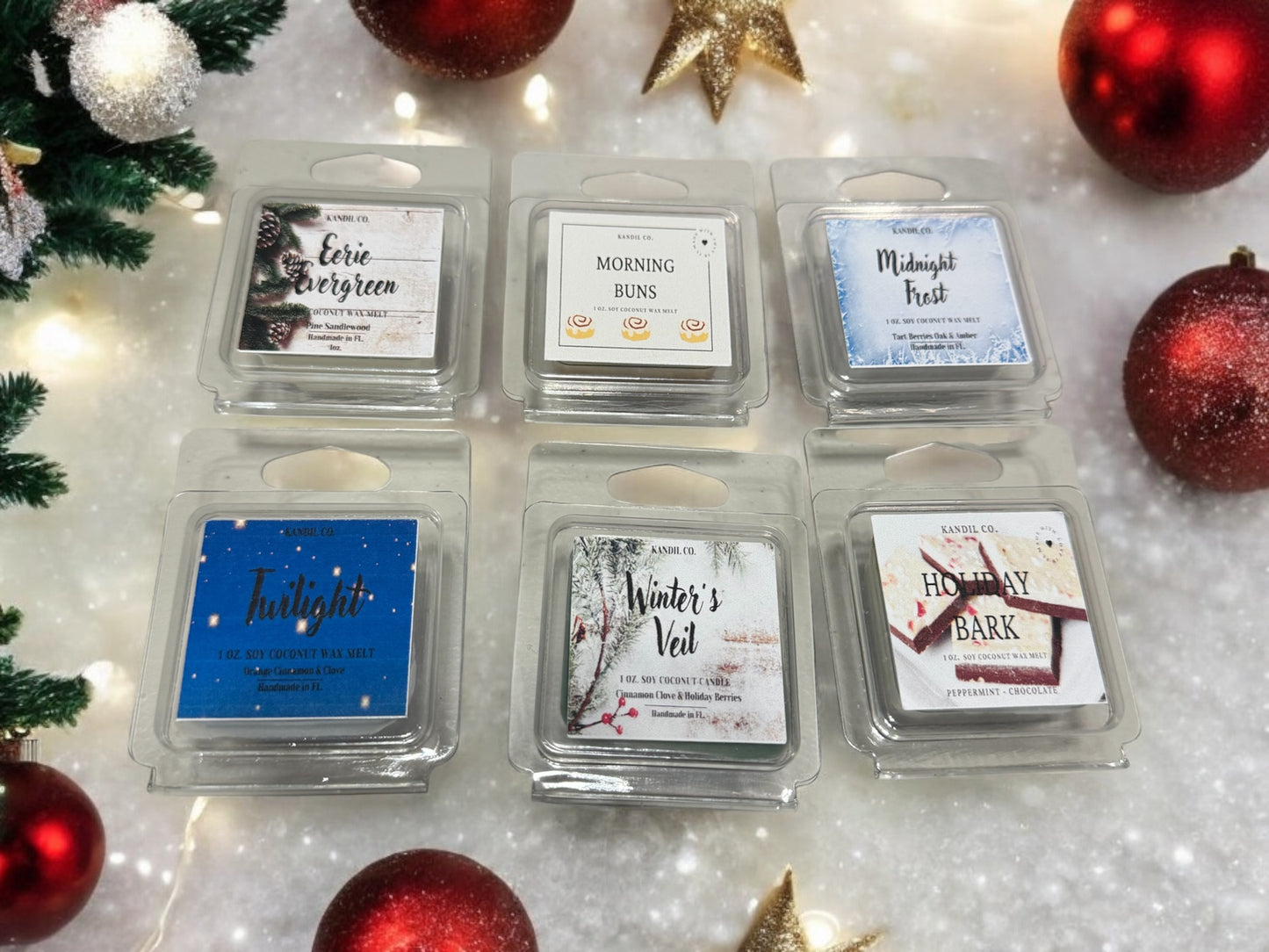 Winter 1oz Wax Melt Holiday Bundle