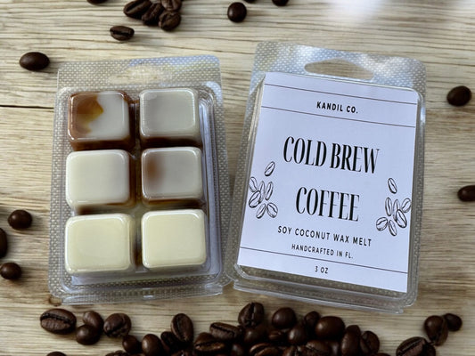 Cold Brew Coffee 3 oz Wax Melt