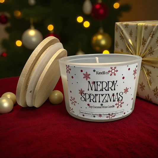 Merry Spritzmas 4oz Candle